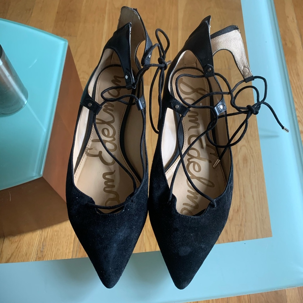 Sam Edelman Black Rosie Flats - Picture 5 of 8